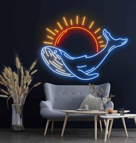 Неоновые светильники в детскую