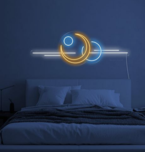 Неоновые светильники в детскую