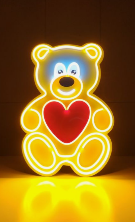 Неоновые светильники в детскую