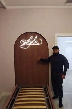 Интерьерная неоновая вывеска для дома от neonkmv